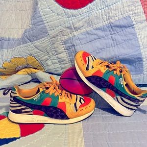 Puma rs-100’s multicolor shoes size 5